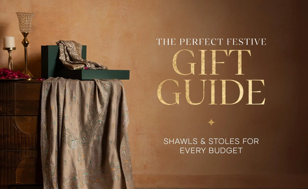 The Perfect Festive Gift Guide: Shawls & Stoles for Every Budget
