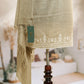 Belgium Toosh with Sozni Embroidery Border