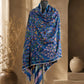 Royal Blue Kani Shawl