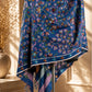 Royal Blue Kani Shawl