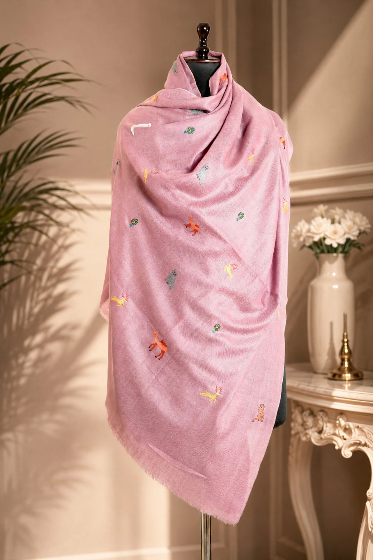 Butterly Figure Stole