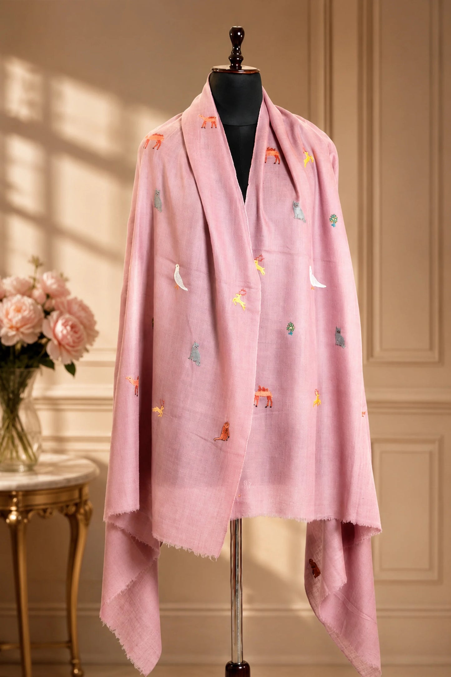 Butterly Figure Stole