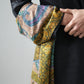 Kalamkari Shawl with Sozni Embroidery