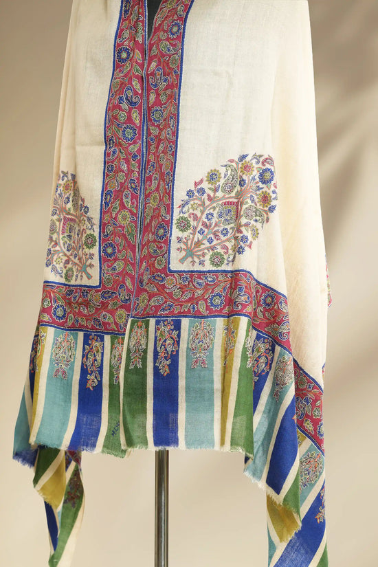 Kalamkari Border Stole