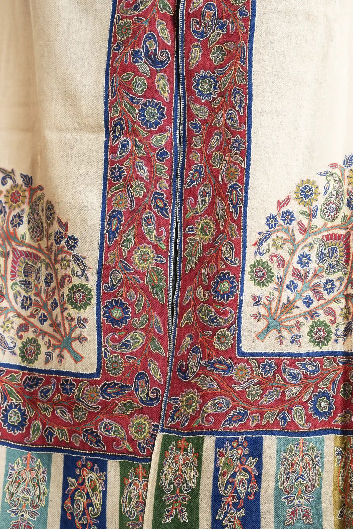 Kalamkari Border Stole