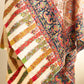 Pashmina Jamawar Shawl with Kalamkari Border