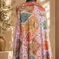 Kalamkari Silken Sozni Jamawar Shawl(A)