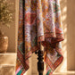 Kalamkari Silken Sozni Jamawar Shawl(A)