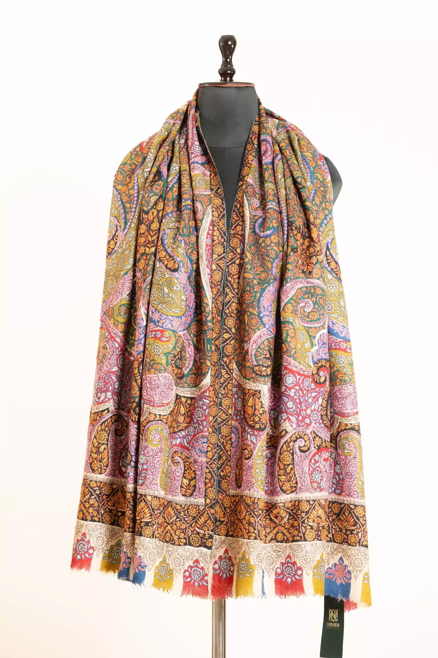Kalamkari Jama Stole