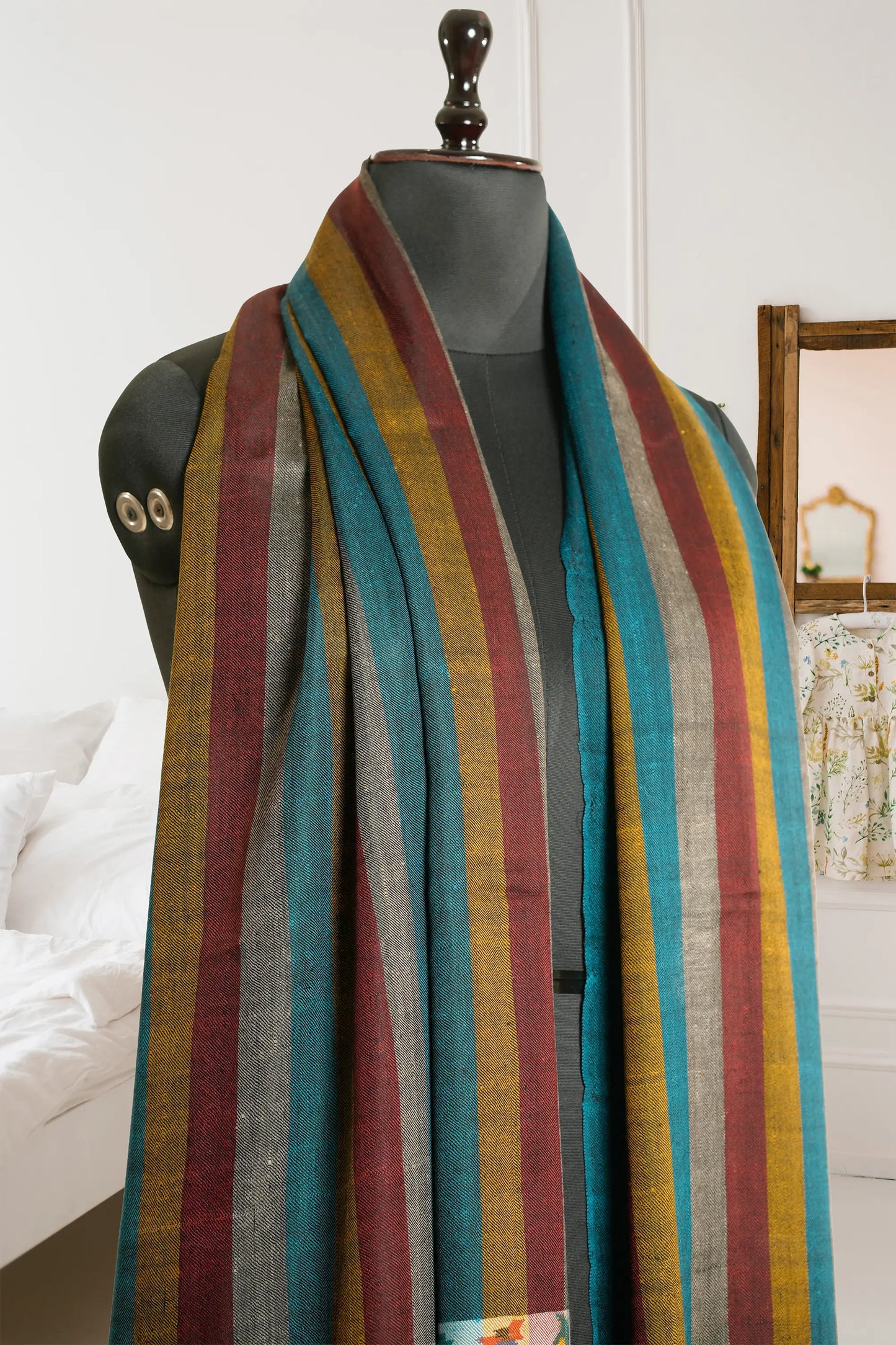 Kani Palla Stole-Multi Colour