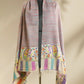 Kani Multicolor Border Shawl