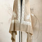 Natural Colour Tilla Border Shawl
