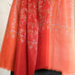 Ombre Shaded Stole with Sozni Work