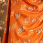 Orange Kani Shawl with Tilla Bootis