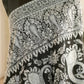 Black Pashmina Jamawar Ladies Shawl