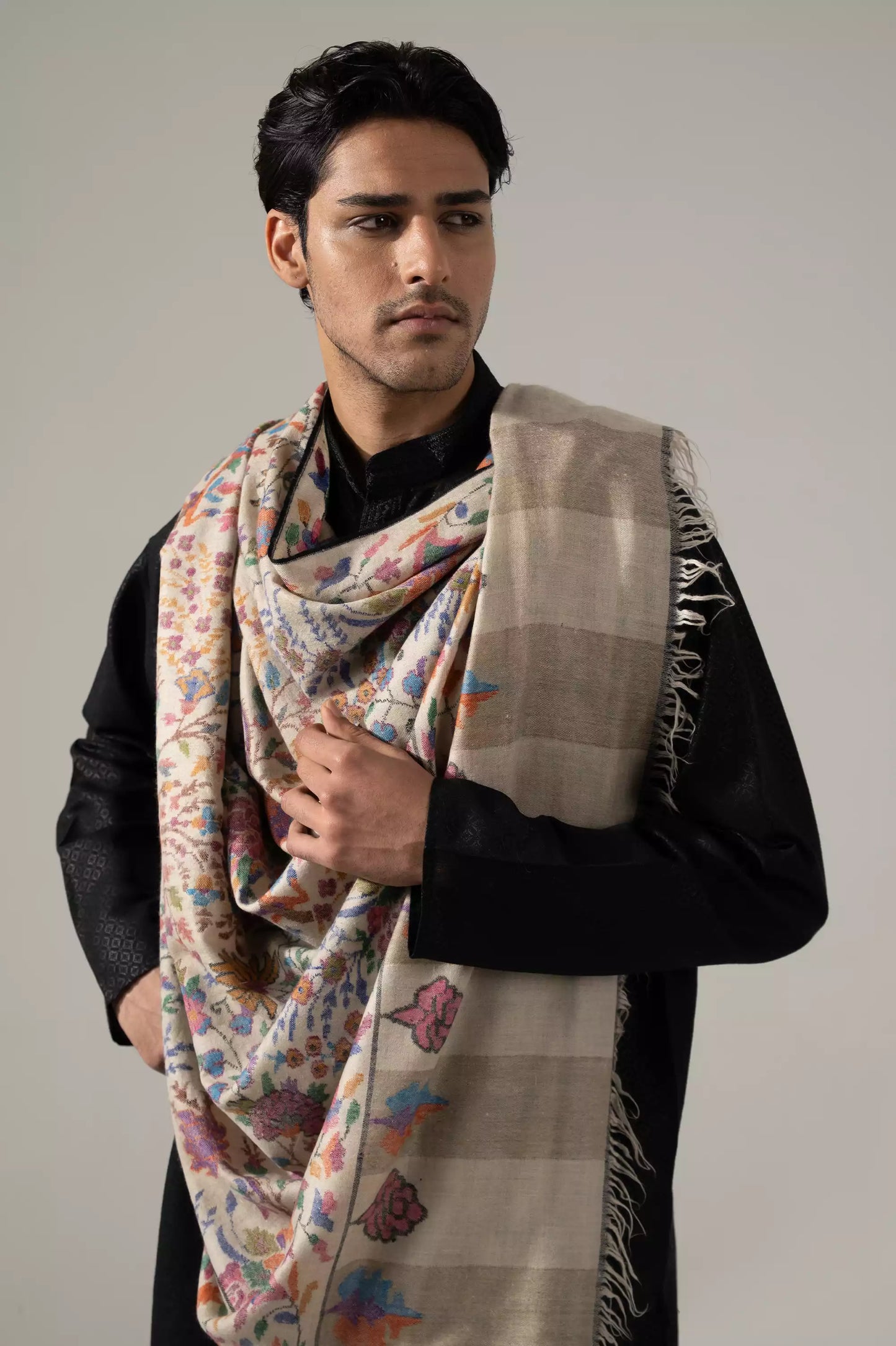 Mens Kani Shawl in Belgium Toosh