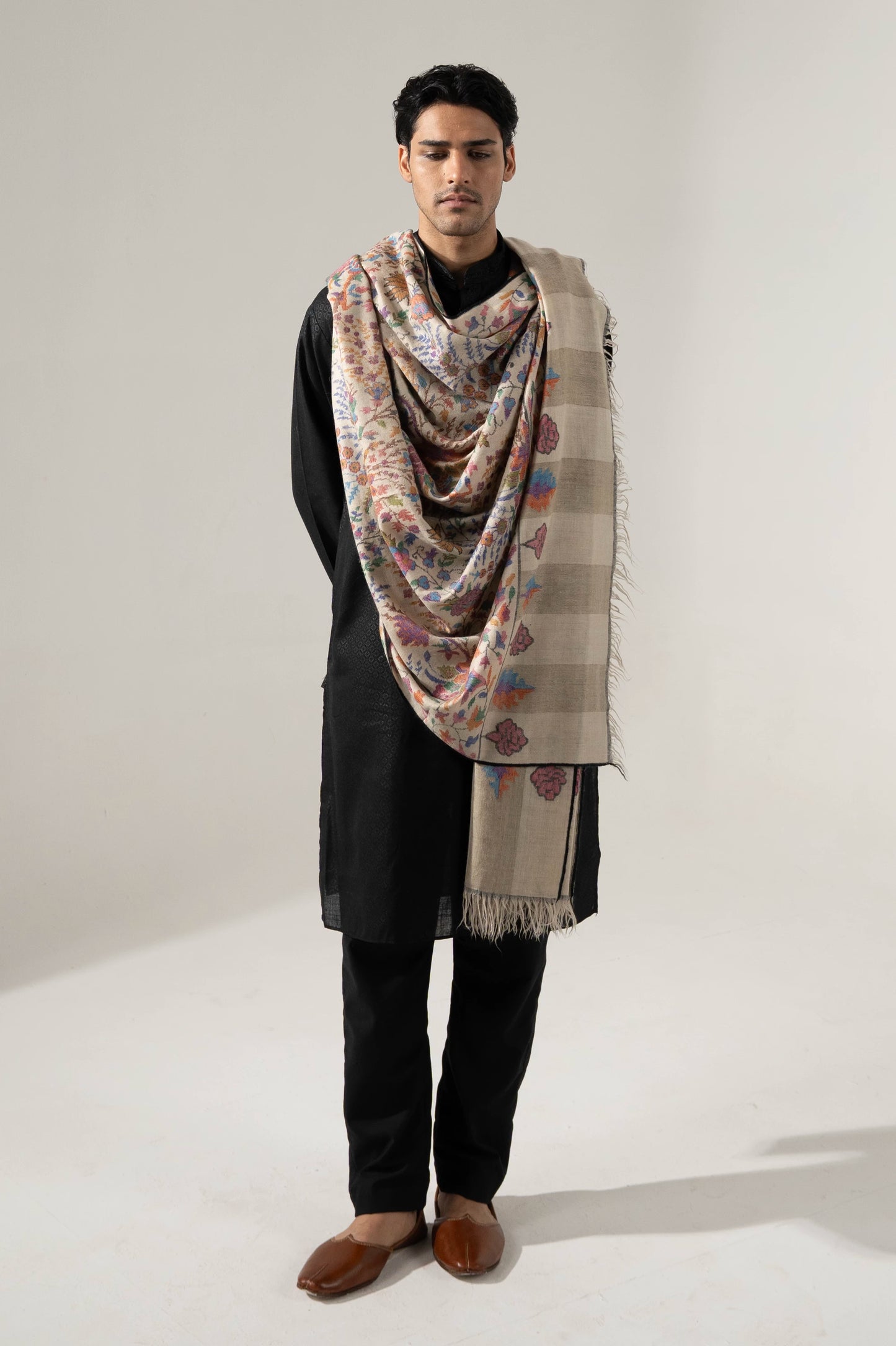 Mens Kani Shawl in Belgium Toosh