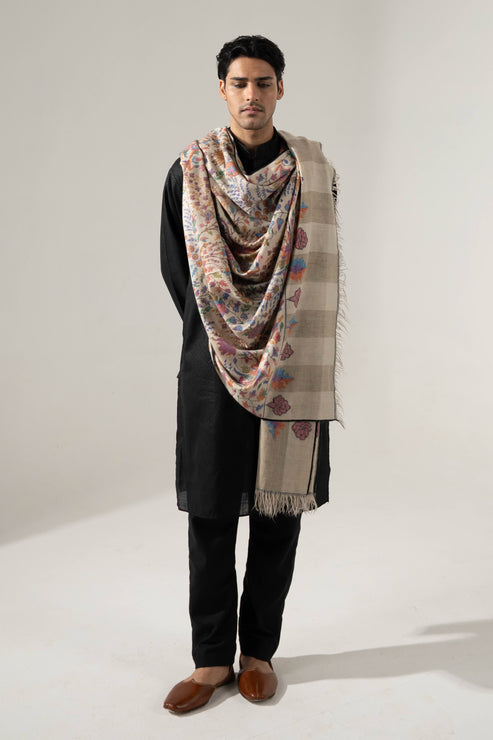 Mens Kani Shawl in Belgium Toosh