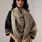 Women's Sozni  Jamawar Shawl with Tilla Highlights