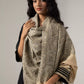 Women's Sozni  Jamawar Shawl with Tilla Highlights