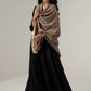 Women Jamawar Shawl with Multicolor Sozni Embroidery