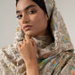 Tilla Embroidery Shawl  with Sozni Highlights  for Women