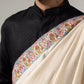 Paper Mache Shawl in Off White