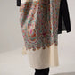 Paper Mache Shawl in Off White