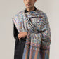 Men's Kani Shawl in Light Blue