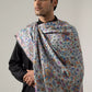 Men's Kani Shawl in Light Blue