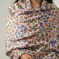 Women's Off White Multi Color Kani Shawl