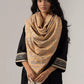 Paper Mache Shawl with Tilla Highlights