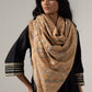 Paper Mache Shawl with Tilla Highlights