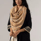 Paper Mache Shawl with Tilla Highlights