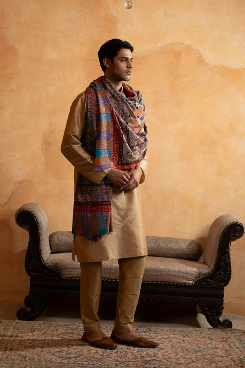 Shikargah Kalamkari Shawl