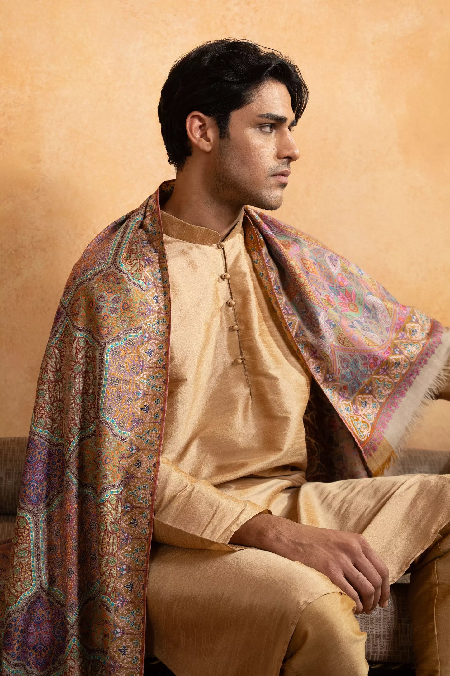 Sozni Jamawar Shawl