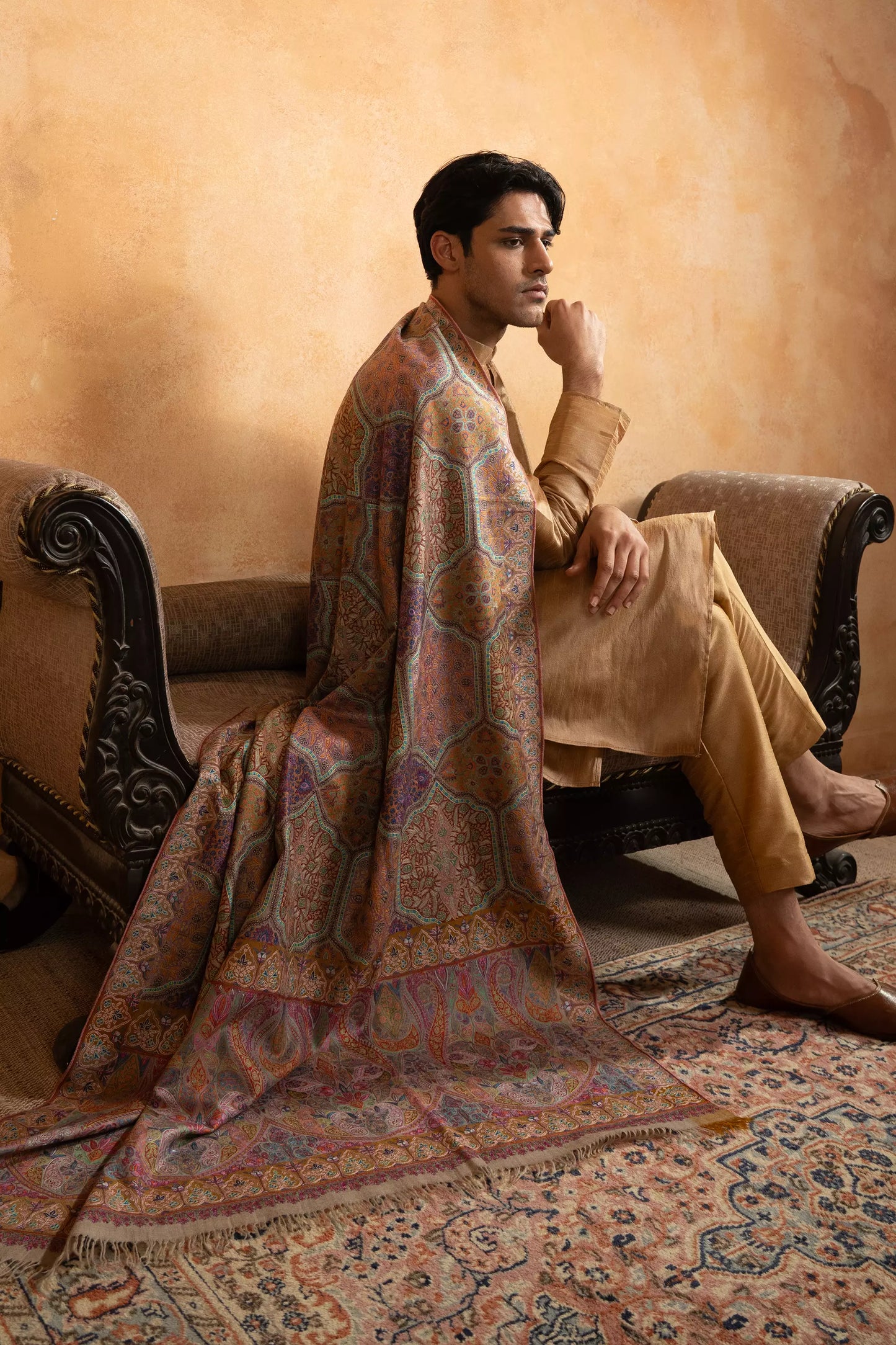 Sozni Jamawar Shawl
