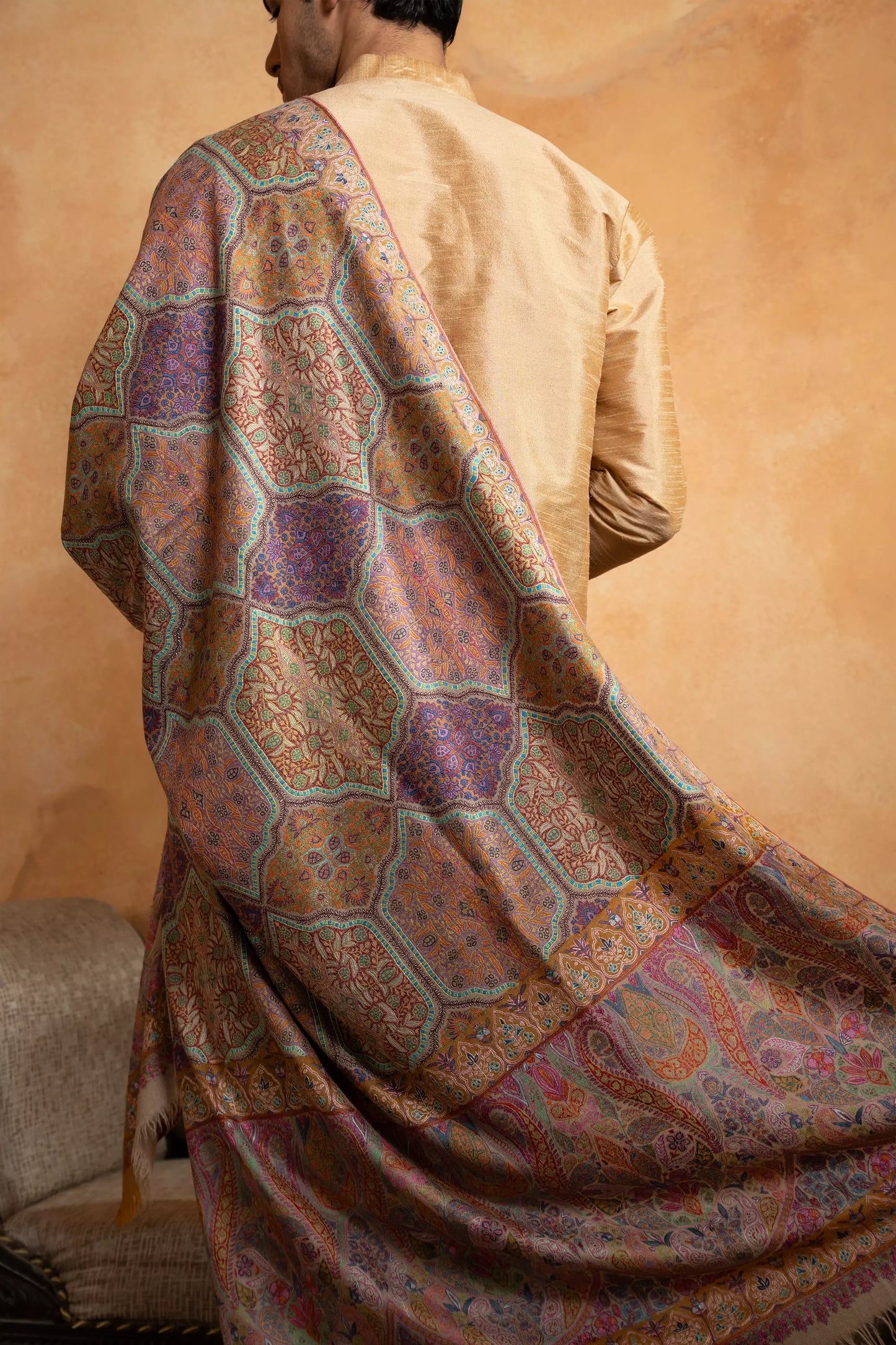 Sozni Jamawar Shawl