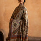 Kalamkari Jamawar with Sozni Embroidery