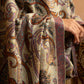 Kalamkari Jamawar with Sozni Embroidery