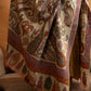 Kalamkari Jamawar with Sozni Embroidery
