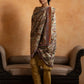 Kalamkari Jamawar with Sozni Embroidery