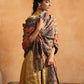 Pashmina Jamawar with Kalamkari Border