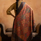 Pashmina Jamawar with Kalamkari Border