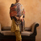 Pashmina Jamawar with Kalamkari Border