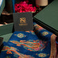Pashmina Tilla Border Ladies Royal Blue