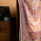 Pashmina Jamawar Shawl with Kalamkari Border Ladies