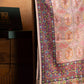 Pashmina Jamawar Shawl with Kalamkari Border Ladies
