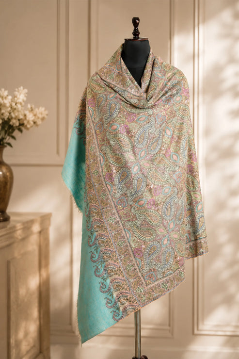 Sozni Embroidery Shawl