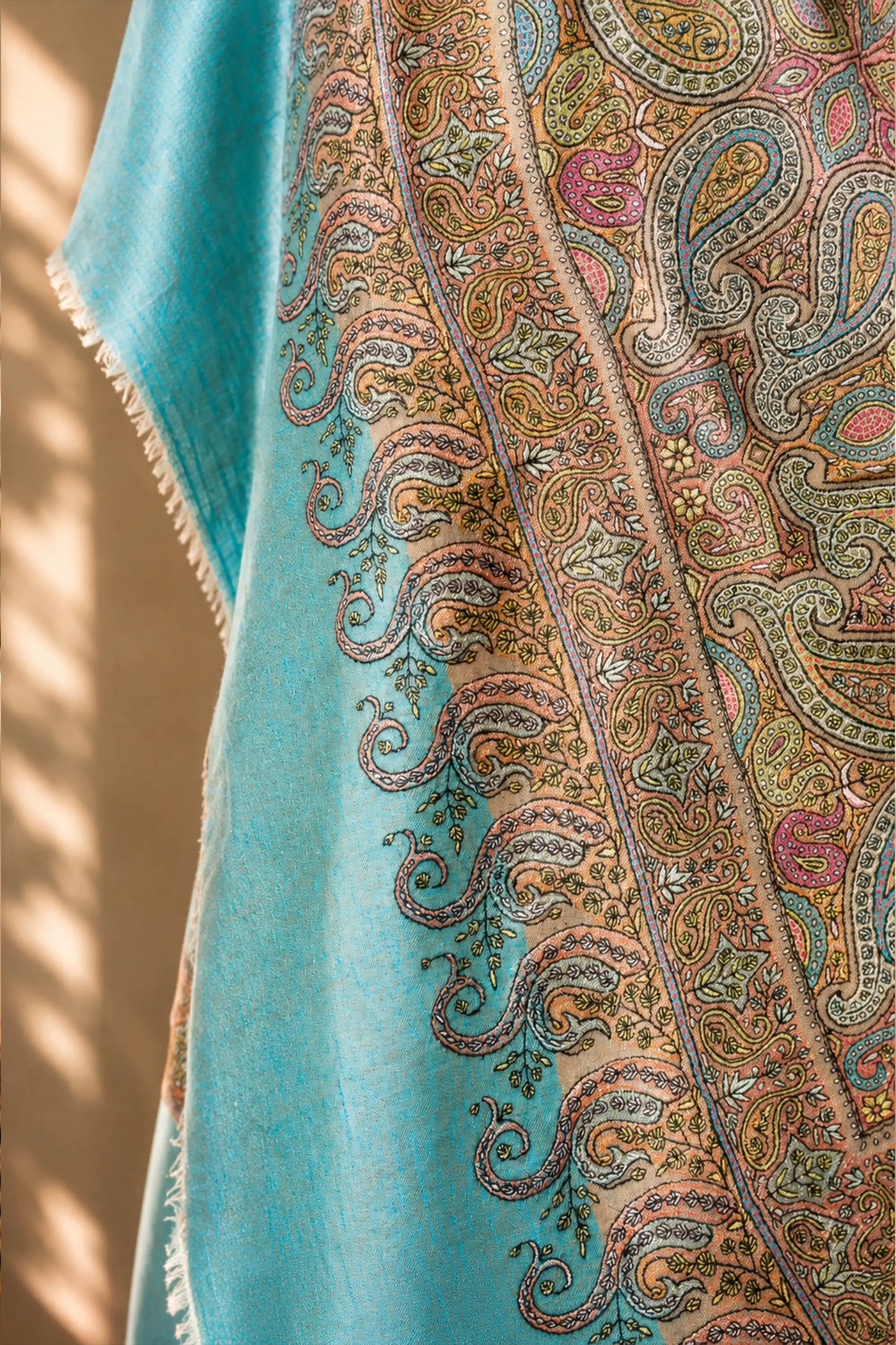 Sozni Embroidery Shawl